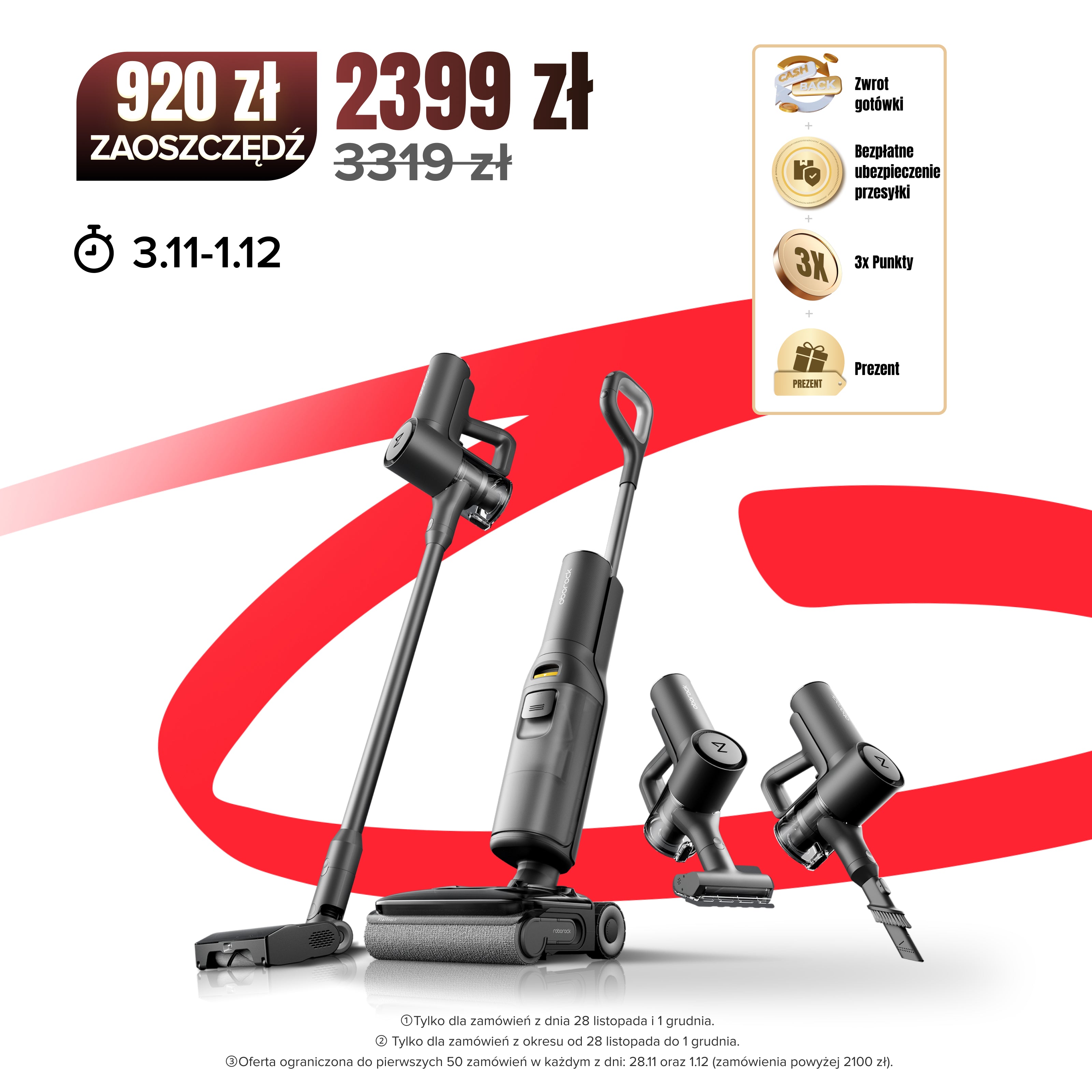 Roborock F25 Combo & F25 ACE Combo odkurzający na mokro i sucho