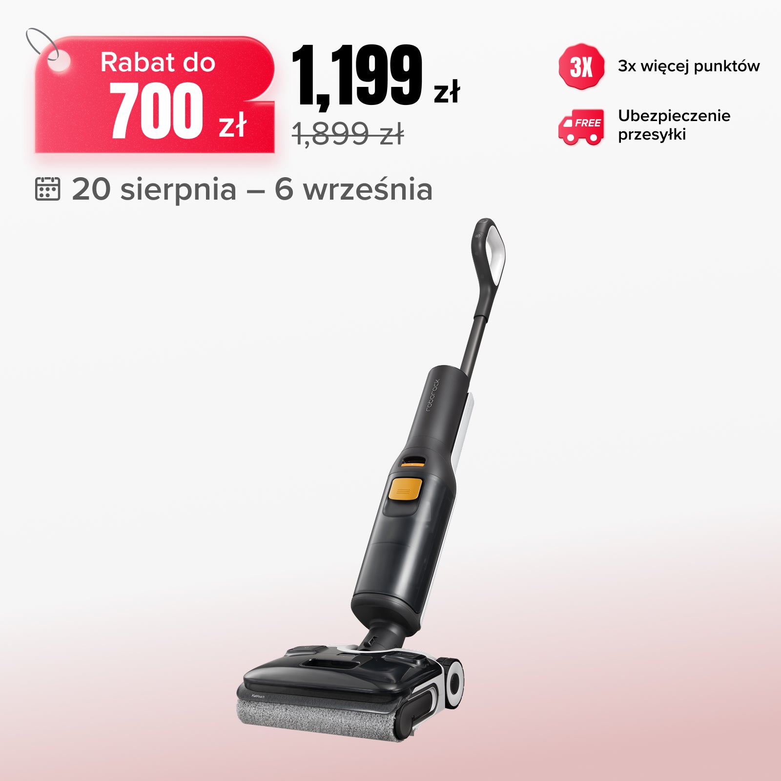 Roborock F25 XT (F25 ACE Nowa Wersja)