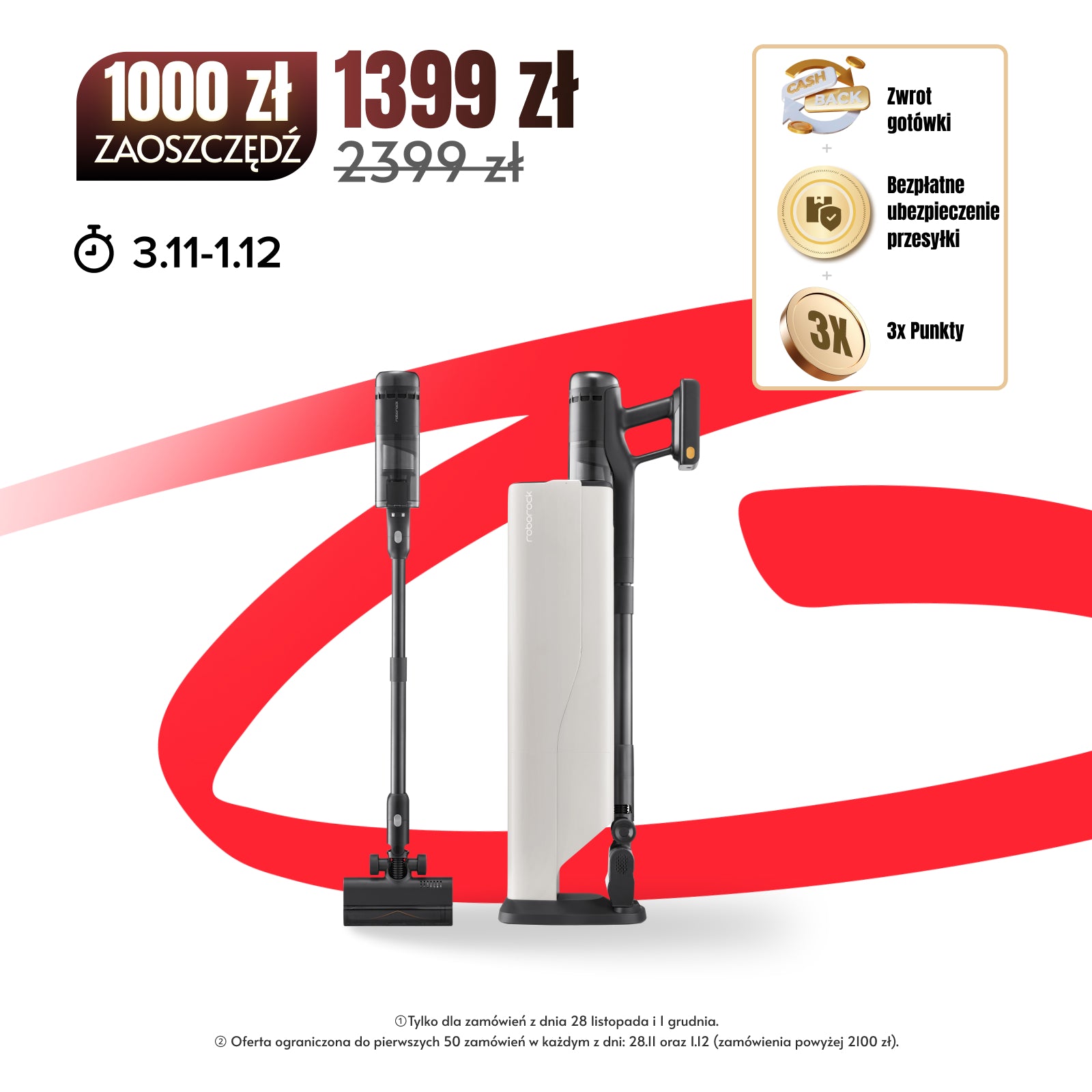 Roborock H60 Hub Ultra Odkurzacz bezprzewodowy