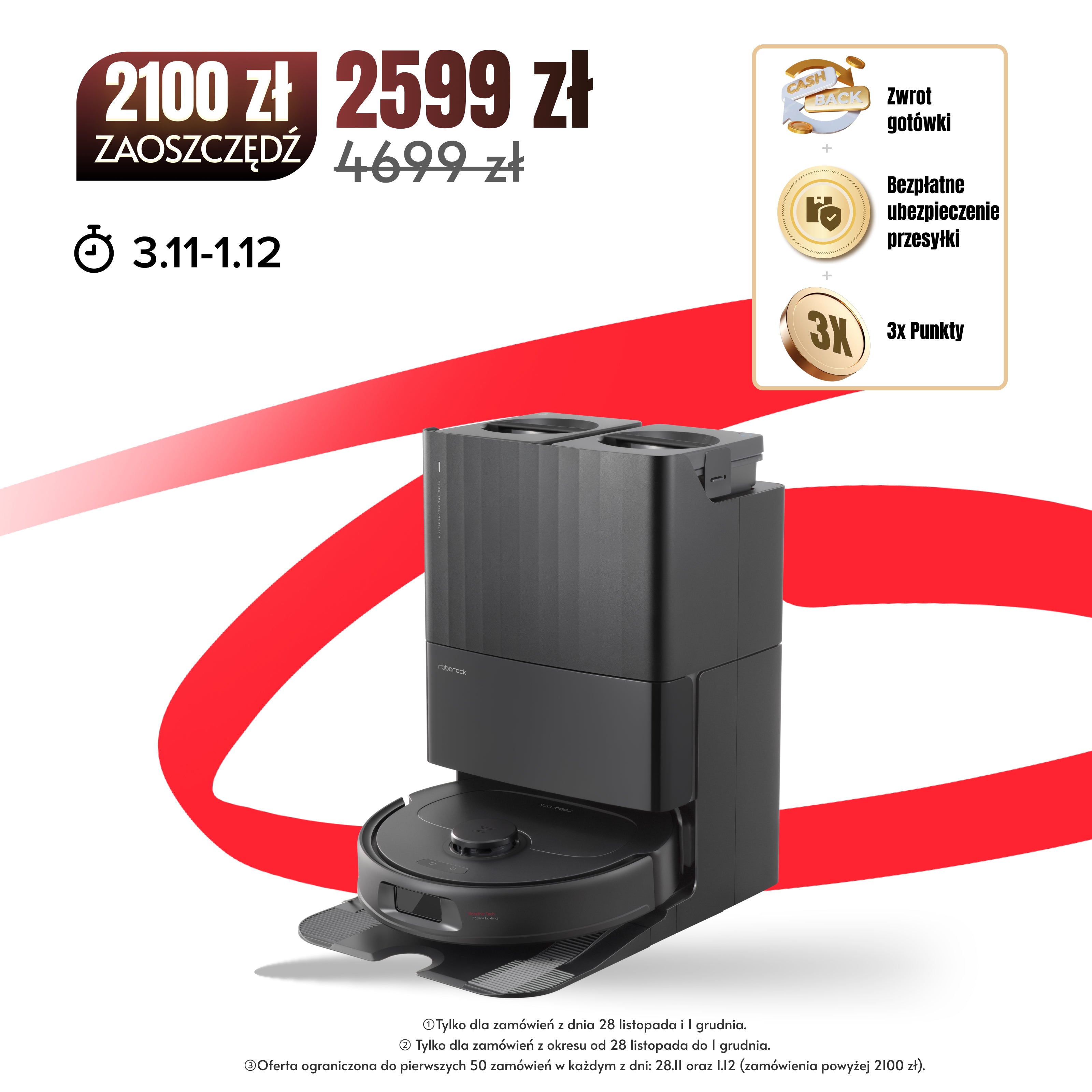 Roborock Qrevo S robot sprzątający - 90% jak nowe