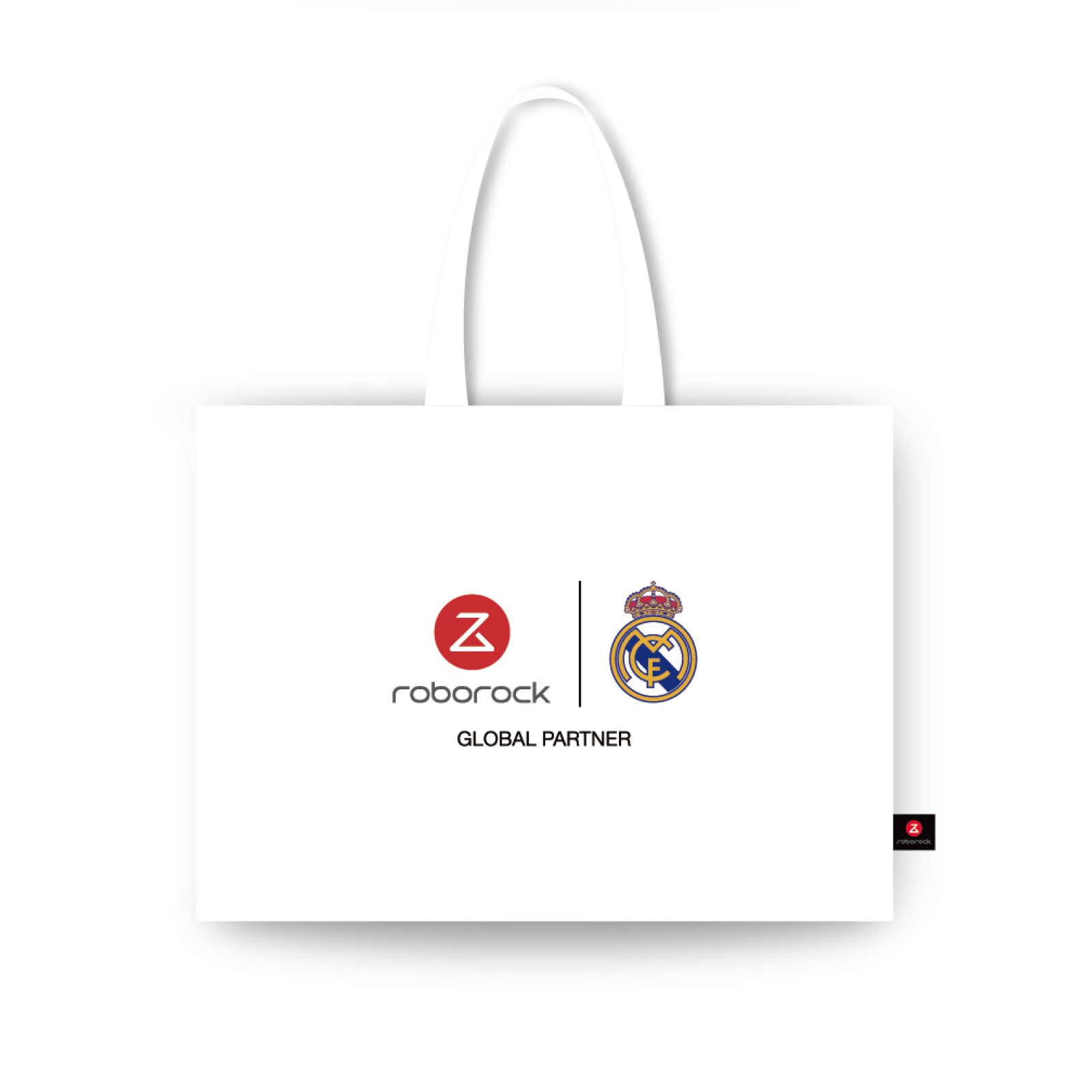 Program punktowy Roborock – biała torba typu shopper Roborock X Real Madrid