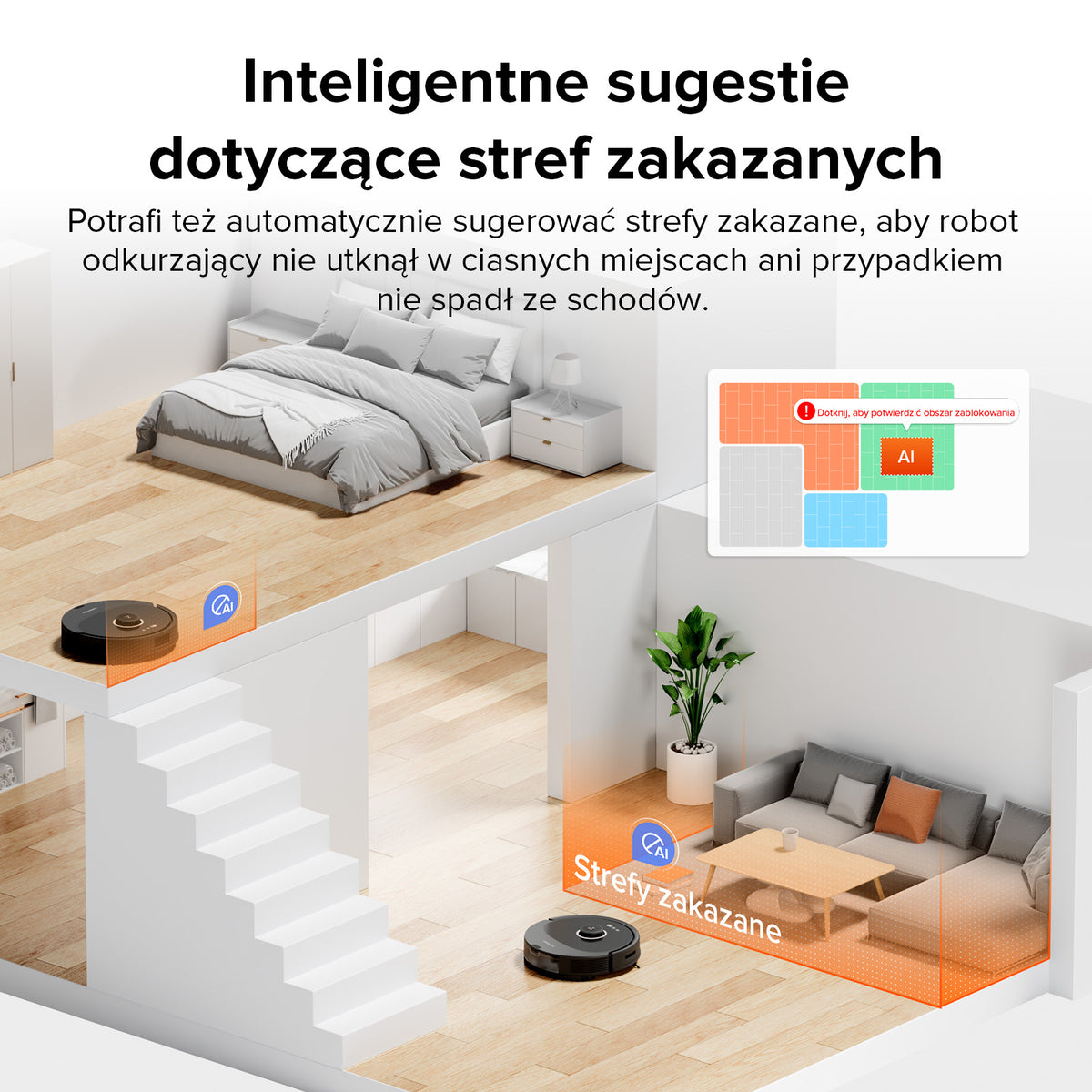 Roborock Q8 Max+ robot sprzątający R i mop ze stacją z funkcją