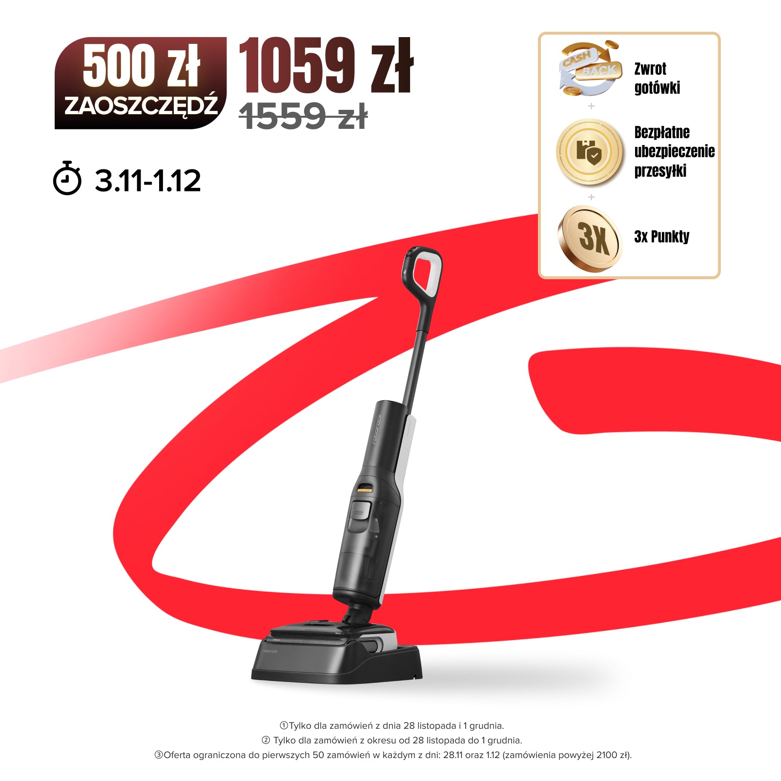 Roborock F25 BX (F25 Nowa Wersja) & F25 LT odkurzający na mokro i sucho