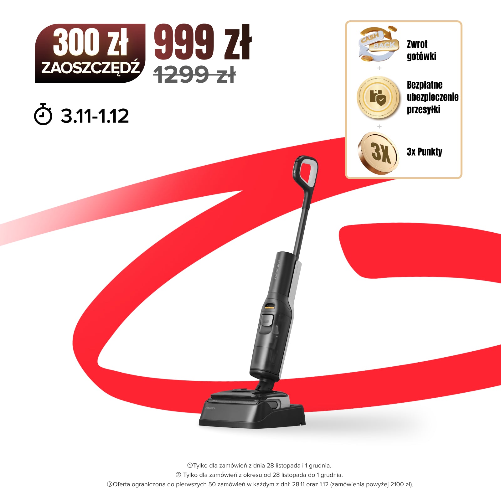 Roborock F25 BX (F25 Nowa Wersja) & F25 LT odkurzający na mokro i sucho