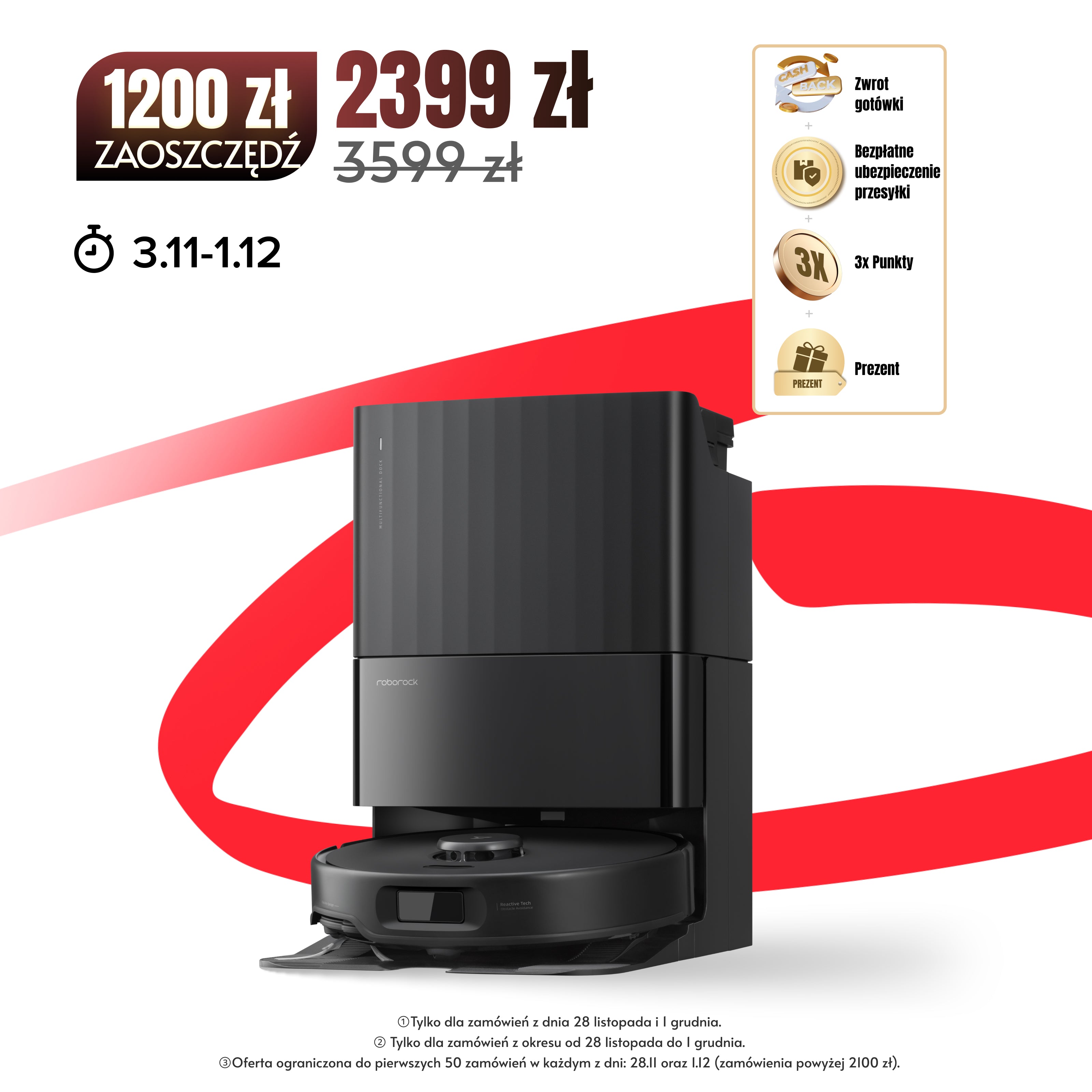 Roborock Qrevo Edge S5A robot sprzątający