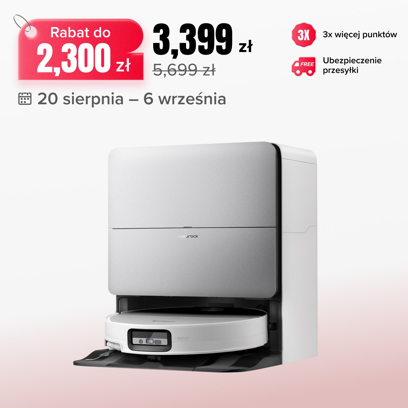 Roborock Saros 20 Sonic