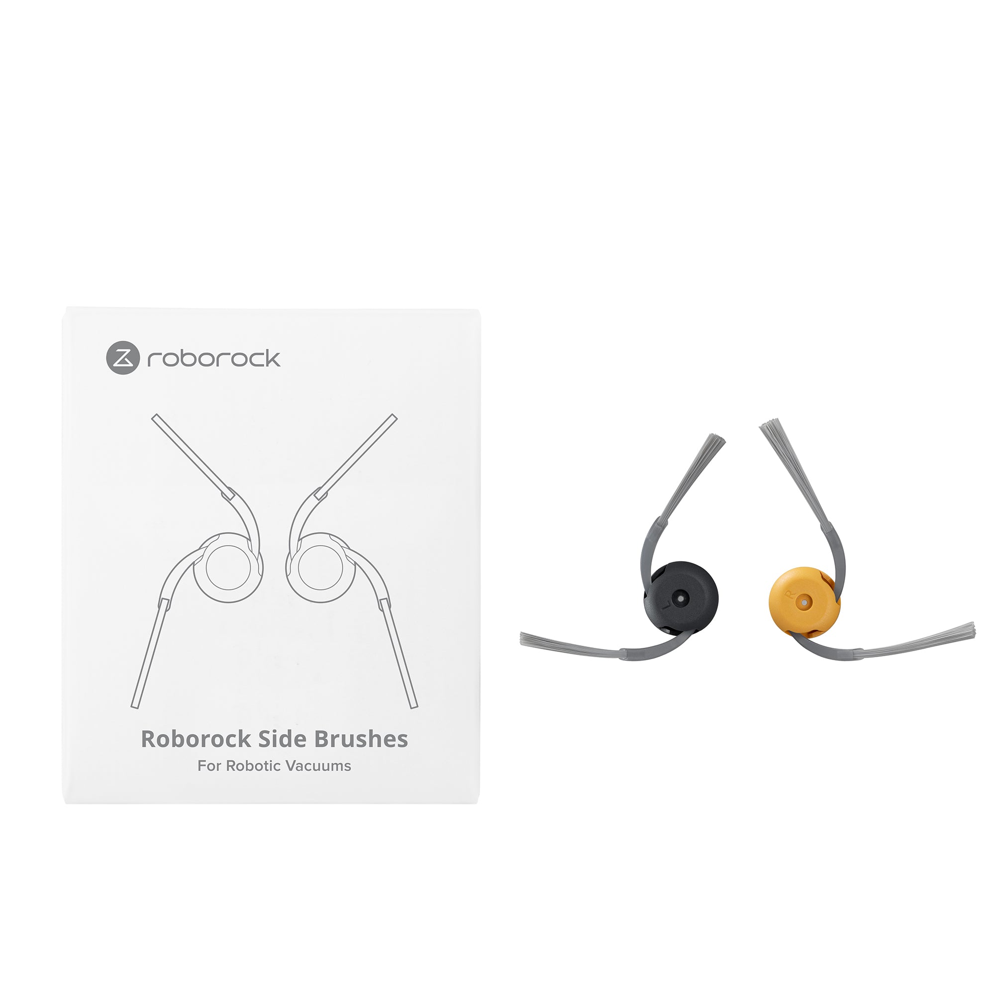 Szczotki boczne Roborock do modelu Qrevo Curv 2 Flow, 2 szt.
